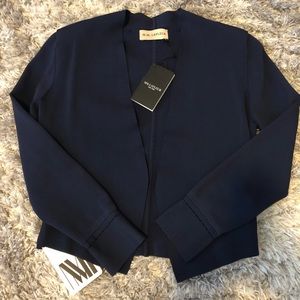 NWT MM.LaFleur Navy Sant Ambroeus Cardigan/Blazer